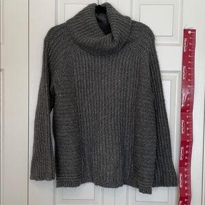 Simply Vera Vera Wang cowl neck grey sweater XXL